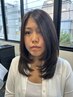 【広がる髪にまとまりを】カット+髪質改善トリートメント