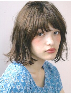 ビジョンアオヤマ (VISION aoyama) 【VISION】毎日かわいい♪おフェロなクセ毛風ボブ