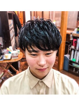 ヘアーサロンくろだ2番館 メンズゆるふわパーマ