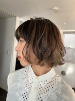 ヘアー ティンク(hair tink'u) ミックスカラーボブ