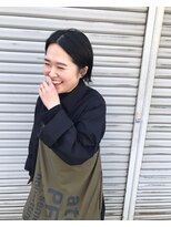 スワッグ(Swag)&nbsp;ピチッとしたセンターパートBob