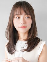 ★ヘルシースタイルショコラアッシュ艶髪ふんわりカールミディ//