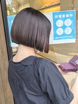 ロンドプロフィール 浦和(Lond profil) 蒲生優　【ぱつっと切りっぱなしボブ】