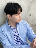 【NORA UMEDA 稲岡】韓国ショートマッシュ シースルーバング