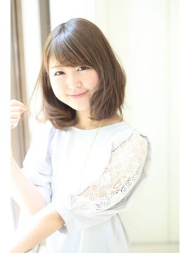 リーフ 西焼津店(LeaF) ゆるふわバルーンボブでフェミニンな印象に☆