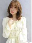 顔周りレイヤーで小顔ロブ