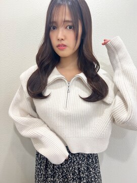 マリアバイアフロート(Maria by AFLOAT) 【山田】つや感ブラウンベージュ韓国風カール