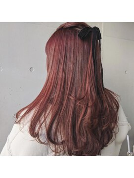 キティン 吉祥寺(kitin) 《kitin吉祥寺》ベリーピンク　ロングアレンジ