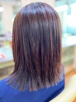 アークスヘアー&nbsp;20代30代40代大人可愛い髪質改善カラー肩ラインナチュラルボブ