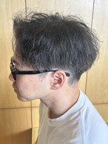 ニアウ 伊勢崎連取店(Niau)&nbsp;メンズマッシュパーマツイストスパイラルパーマ波巻きパーマ