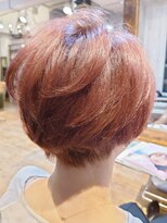 カミビトグロウ(kamibito glow)&nbsp;20代30代40代抜け感ショートレイヤーアッシュブラウン透明感