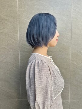 アデプト 綾瀬店(adept) ブリーチ必須!ブルー【綾瀬/北千住/亀有】