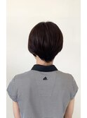 前下がりショートボブ