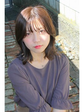 フラミューム 本厚木店(flammeum) 外ハネミディアム