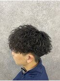 【束感抜群ツイストスパイラルパーマ】マッシュパーマ