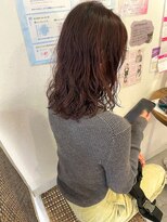 ドット ヘアー(dot.hair) 暖色カラー×パーマ