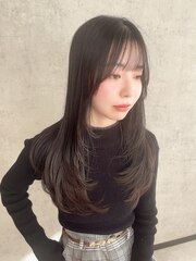 【KAEDE】ザクザクレイヤーカット×縮毛矯正×髪質改善