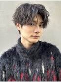 【aRietta大森】癖毛ぼかしパーマ×大人センターパート