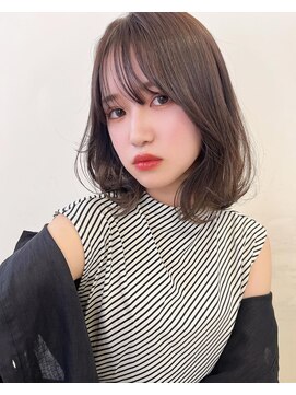 キアラ(Kchiara) ミディアムフェイスレイヤーグレージュkchiara福岡川野直人