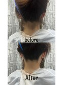 うなじの産毛処理に困ってある方