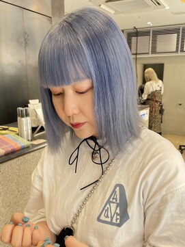 コージーベルベット(Cosy Velvet) ブルーカラー