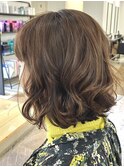 切りっぱなしボブミニボブパーマくびれボブ外ハネボブブリーチ