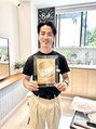 ブーケブラン(BOUQUET BLANC) ヘアケアリストとしてディプロマ取得しております