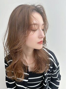 ジーナ 大阪茨木(Zina) 髪質改善*こなれミディアッシュオリーブ*美髪【Zina大阪茨木】