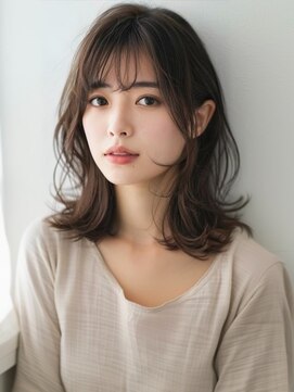 アルトリスト(Altruist Aging×HAIR&SPA) ★ダークアッシュ大人ガーリーボブ着物ミディアムレイヤーカット