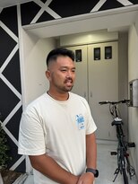 グッドプレイスアンドシング(Good Place&thing)&nbsp;メンズ刈上げ短髪フェードバーバーフェザーアップスキンフェード