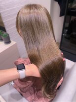 ステア ケース(stair case)&nbsp;オリーブベージュカラーカット髪質改善トリートメント