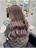 パープルグレージュグラデーション