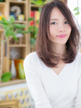 カバーヘア ブリス 大宮西口(COVER HAIR bliss) 大人美人アシンメトリー抜け感かきあげバングc6大宮20代30代40代