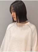 20代30代40代小顔切りっぱなし大人外ハネボブ