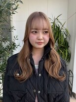 バルス(BLS)&nbsp;韓国ヘア/ハイカラー/透明感ミルクティーベージュ【白髪ぼかし】