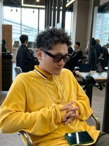 リッチブランドアンドコー(Rich Brand&Co)&nbsp;緩めツイストスパイラルパーマ波巻きパーマメンズパーマ20代30代