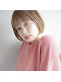 大串弥生◎ハイトーンボブ