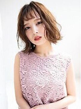 オーバーヘアー 南草津店(over hair) 【over hair】 無造作カール×ミディアム