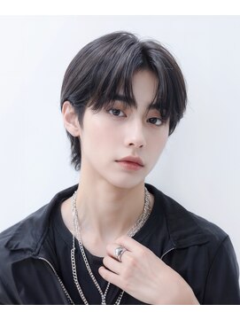 アナザヘアー なんば 高島屋前店(ANAZA hair) センター分けメンズショート【ANAZA hair/難波】