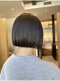 ボブ/ミニボブ/縮毛矯正/髪質改善/美髪矯正