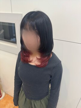 ソワンドゥブレス 大日店 (soin de brace) レイヤーカット×インナーカラー