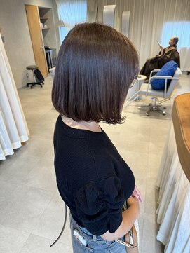 ムク 甲府(muku.) ヘーゼルグレージュで透明感