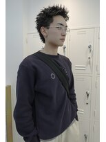 ソーレ(sole) スパイキーショートルーズショートピンパーマメンズカット