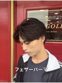 フェザーショート【宮崎/メンズ/メンズカット/メンズパーマ】