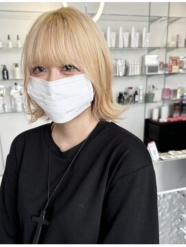 アンノウン(UNKNOWN) ブリーチ抜きっぱなしカラー