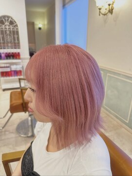 ヘアーサロン リアン 熊谷2号店(hair salon Rien) ピンクカラー♪♪