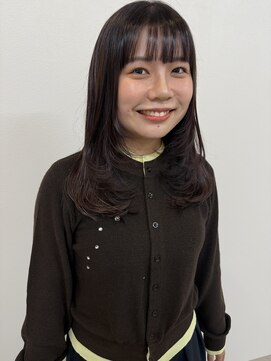 レイヤーカット×艶カラー◎