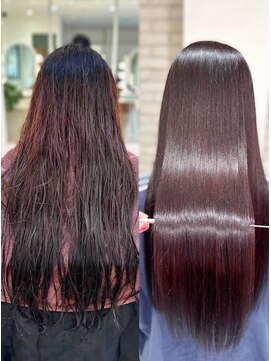 フーバイケンジ(fuu + KENJE) 艶20代30代40代髪質改善酸性ストレート縮毛矯正