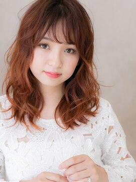 カバーヘア ブリス 北浦和(COVER HAIR bliss) ニュアンスパーマ/オレンジブラウン/ウォームブラウン/ゆるふわe