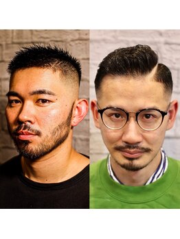 グレイスフルバーバー 新宿野村ビル店の写真/バーバーで気持ちの良い、理容室ならではのシェービングで清潔感UP！